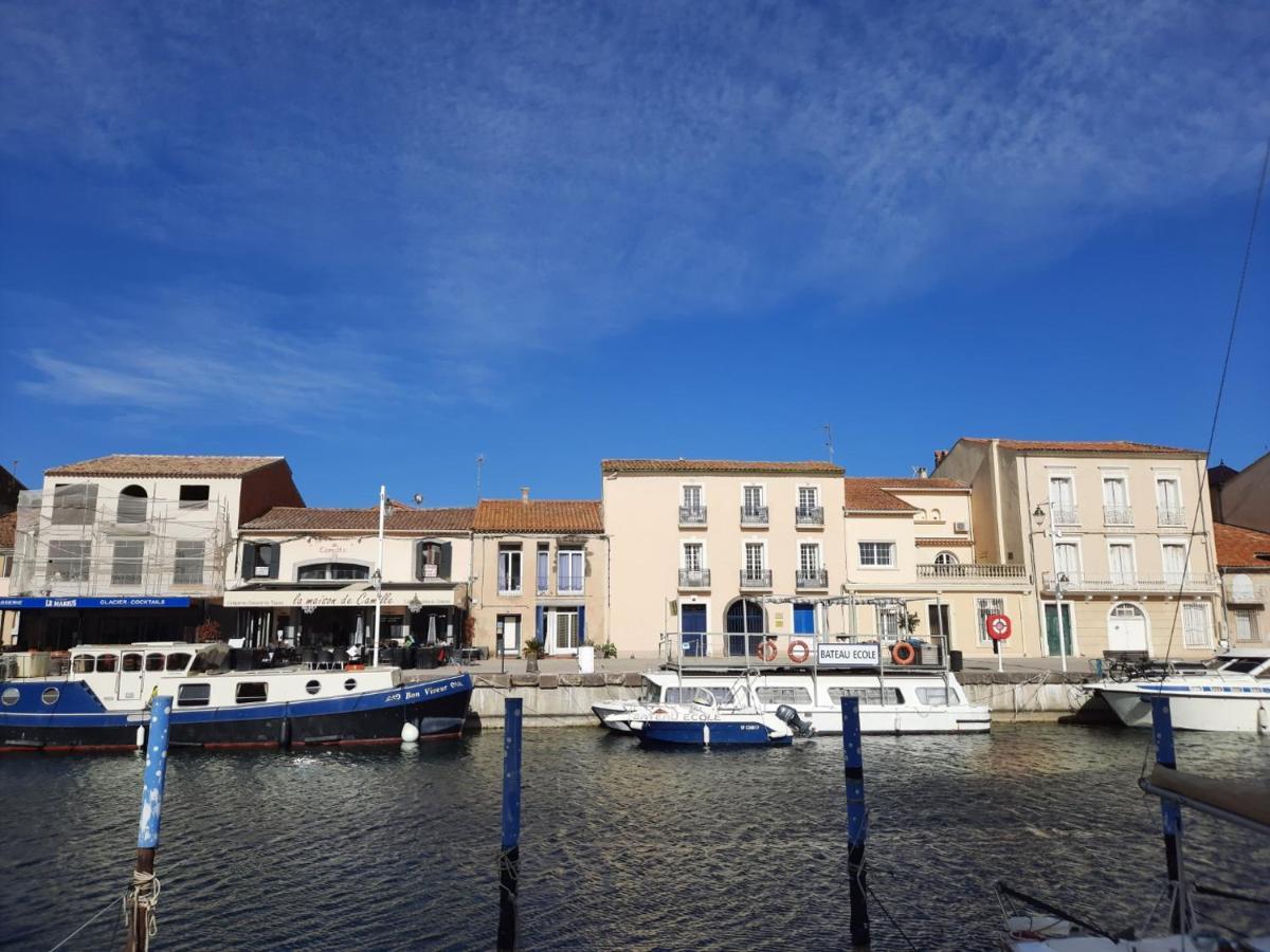 Appartement De Charme Sur Le Port De Marseillan מראה חיצוני תמונה